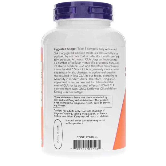 CLA 800 Mg, NOW